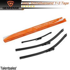 Scheibenwischer Set Passend für BMW 1er E81 E87 3PCS 500mm/500mm/280mm 3X Gummi