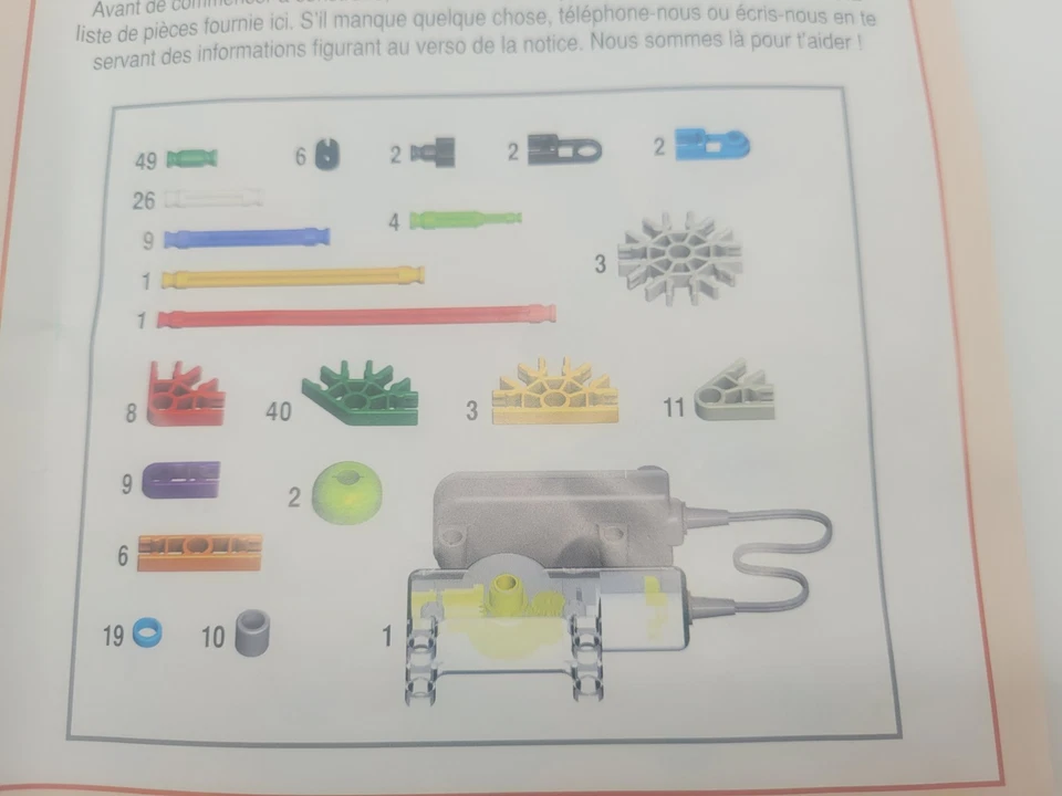 K'nex Beasts Alive Tri-Stego Building Set With Motor, missing 3 pieces - Image 3 of 4