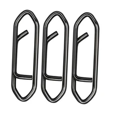 50pcs Fishing Power Speed Clips, High Strength Stainless Steel #18-25LB-0.7IN