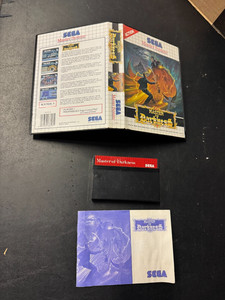 Sega - Master System - Master Of Darkness - Cartouche De Jeu Video Dans La Boite D Origine