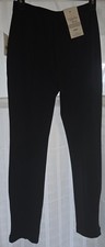 Ophelia Roe Black Skinny Dress Pants with Zipper Accents