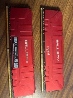 Crucial Ballistix 3200 DDR4 8GB DRAM RGB Desktop Gaming Memory