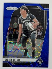 Sydney Colson 2024 Panini Prizm WNBA Blue Velocity #73
