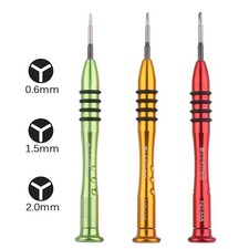 Versatile 3PCS Y Tip Triwing Screwdriver Kit for Multi Purpose Repairs