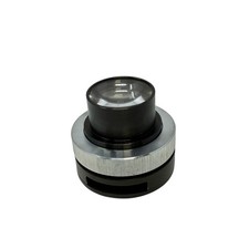 Microscope Optical Lens Assembly Adjustable Iris Diaphragm Aperture 2.25" Base