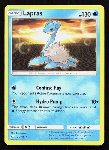 LAPRAS 31/181 Pokemon TEAM UP