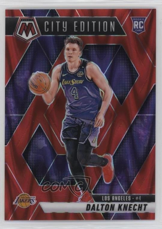 2024 Mosaic City Edition Red Seismic Prizm /299 Dalton Knecht #271 Rookie RC 0l1