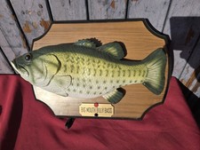 BIG BOUTH BILLY BASS XMAS singing FISH RETRÒ vintage, non testato 