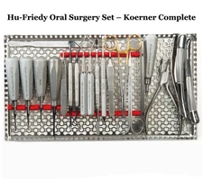 Hu-Friedy Oral Surgery Set – Koerner Complete Professional Dental Kit New