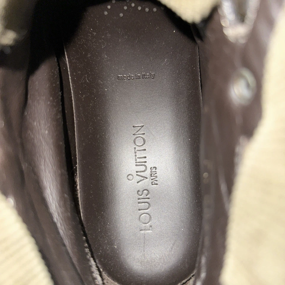Louis Vuitton High Top Boots FA 0059 Brown Size 11 Us Leather Men's - Image 3 of 4