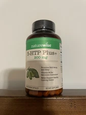 NatureWise 5-HTP 200mg Supplement from Griffonia Seeds w/ Cofactor  Exp: 04/2027