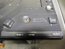 DUAL CS 1264 Turntable CHASSIS with Trim 2 Speed belt drive FOR PARTS 1200 Model