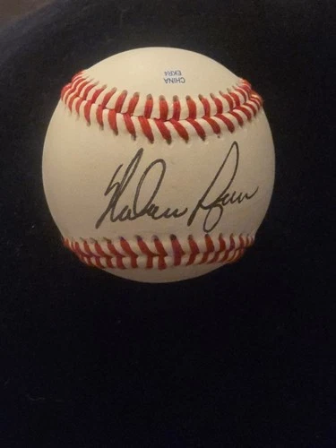 Nolan Ryan Signed Auto Baseball Rawlings Dixie League Baseball - JSA