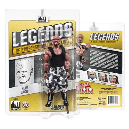 Figuras de acción de Legends of Professional Wrestling Series 1: New Jack - Imagen 1 de 1