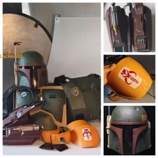 Mandalorian The Book of Boba Fett Edition Cosplay Full Body Armor Set&FRP Helmet