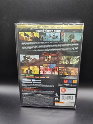 Grand Theft Auto IV The Complete Edition PC NEW Sealed Physical