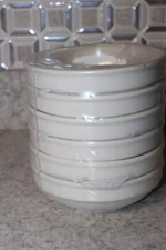 Tuxton Made In China #19 White Soup Bowls 6" Across x 2 1/2" Deep