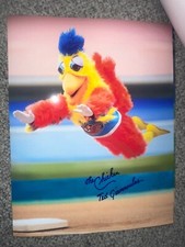 Ted Giannoulas San Diego Chicken mascot signed 8x10 photo