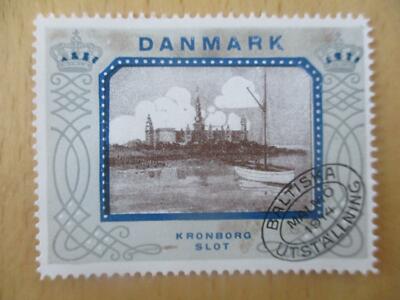 (1950) Reklamemarke Danmark Kronborg Slot