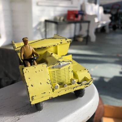 DINKY SUPERTOYS 562 ミニカー Vintage Dinky #562 Toys Supertoys Muir-Hill Dumper Truck yellow
