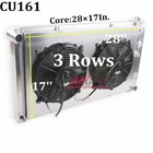 3 Row Radiator +Fan Shroud 1971-1985 Buick Riviera 66-81 LeSabre 1966-69 Wildcat