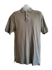 Woolrich Men  s Polo Shirt Sz M Drab Olive Khaki color, high quality short sleeve