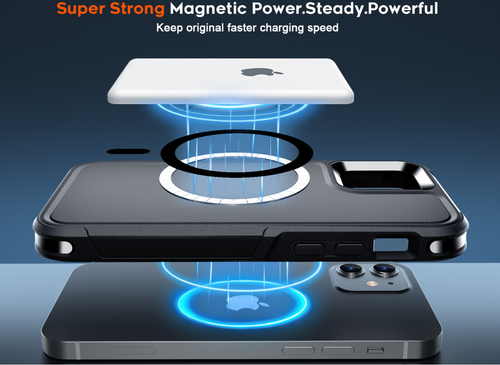 MagSafe Case For iPhone 16 15 14 13 Pro Max Shockproof Heavy Duty Military Cover - Picture 16 of 16