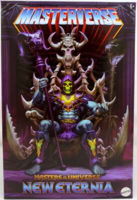 Masters Of The Universe 7'' Figure Masterverse - New Eternia Skeletor on Throne