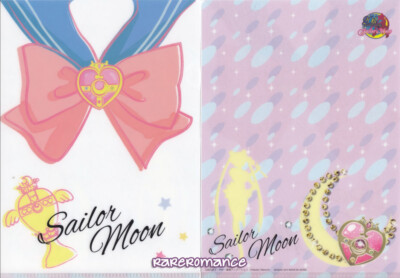 Sailor Moon Mini Clear File Collection Part 4 Folder - Cosmic Heart Compact Bow