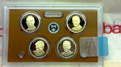 ๐บ๐ธ 2007-2016 COMPLETE Presidential Dollar Full Proof Set UNCIRCULATED 39 Coins - Picture 7 of 19