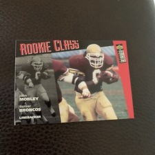 1996 Upper Deck Collector's Choice John Mobley #13 Rookie RC
