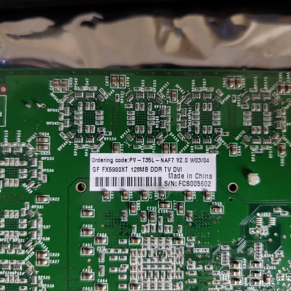 Delidded XFX Nvidia GeForce FX 5900 XT 128MB | AGP Retro Graphics Card - Image 3 of 4