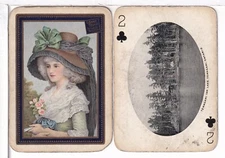 Single Railroad Playing Card "Canadian National, CN-4" Bollhagen Bk Souvenir