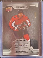 2023-24 Upper Deck Engrained Rookie Ebony Vincent Iorio /49