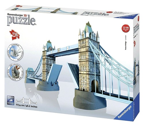 RAVENSBURGER. 3D PUZZLE. TOWER BRIDGE 