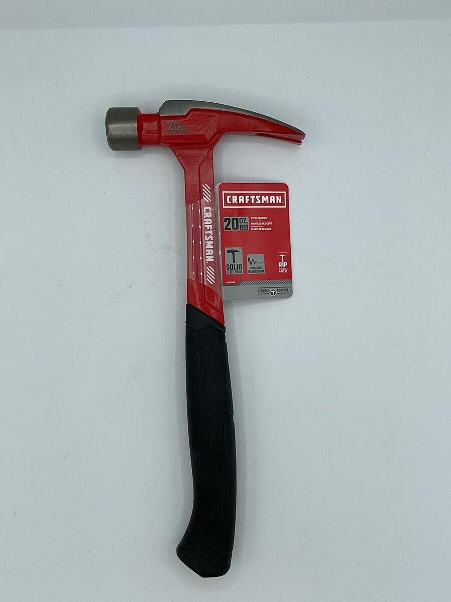 Craftsman 20 oz Rip Claw Steel Hammer - Smooth - General Craftsman 20 oz Rip Claw Steel Hammer - Smooth - General