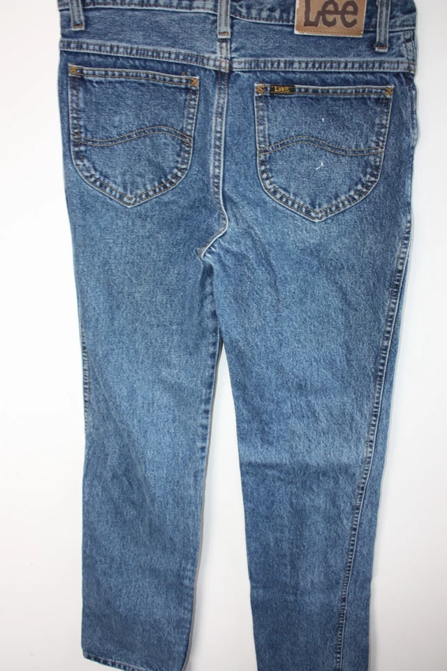 Vintage Lee blue jeans trousers W 32 L 34 revival - Image 4 of 4