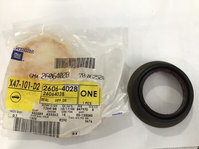 NOS GM 97 98 01 02 03 04 Chevy S10 Jimmy Differential Pinion Seal ...