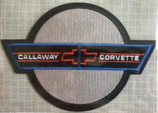 1991 Callaway Twin Turbo Corvette Official Patch From Willabee Ward Patch Only 1991 Callaway Twin Turbo Corvette Official Patch From Willabee Ward Patch Only