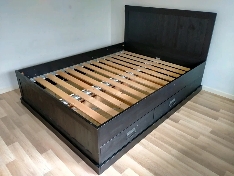 Fjell Ikea Queen Bed Frame With Drawers Beds Gumtree Australia Moreland Area Brunswick 1259419866 - Queen Bed Wooden Slats Ikea Fjell Ikea Queen Bed Frame With Drawers Beds Gumtree Australia Moreland Area Brunswick 1259419866 - Queen Bed Wooden Slats Ikea