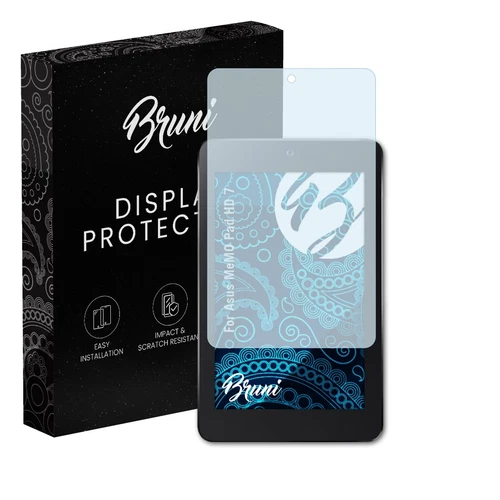 Bruni 2x Protective Film for Asus MeMO Pad HD 7 Screen Protector