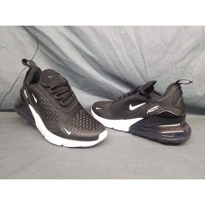 Nike Girls Air Max 270 (GS) Sneakers Black White Anthracite Size 7 NEW NO BOX!