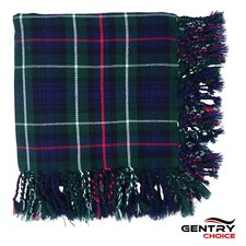 Outlander Tartan Fly Plaid Mackenzie Scottish Men Acrylic Wool Shawl Kilt Outfit