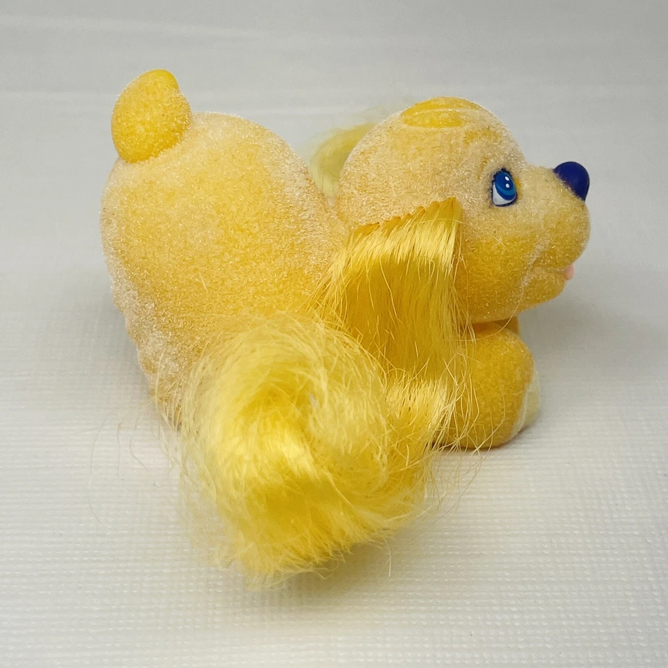 De colección My Little Pony Lil Litters Dulce Spaniel Mamá y Cachorros Cachorro Amarillo Años 90 Foto 4 de 4