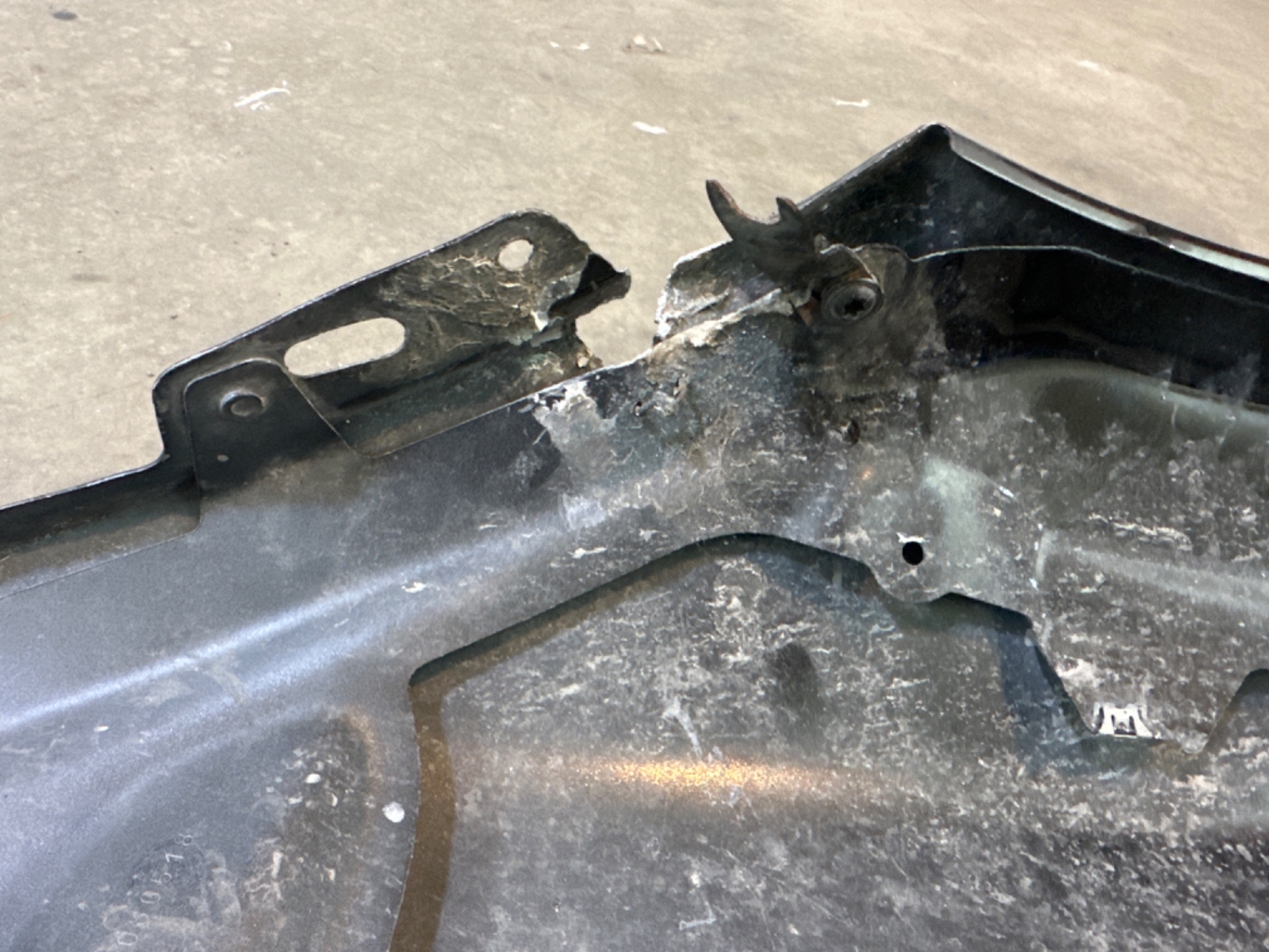 McLaren 720s fender Left Damaged