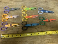 Craft zigzag scissors lot of 8