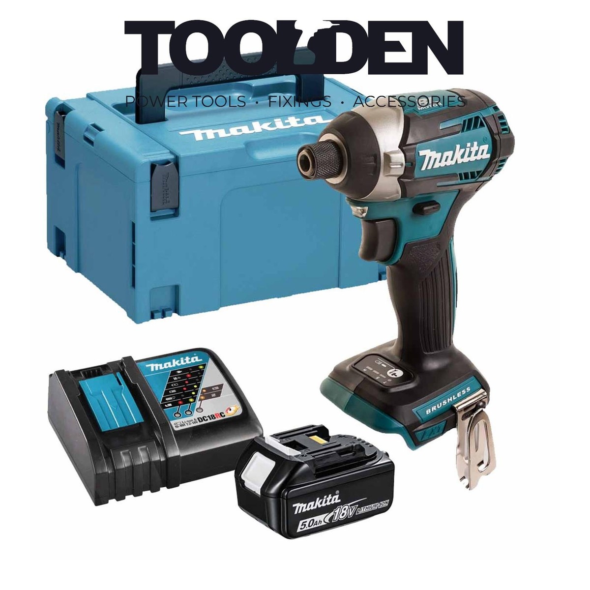 Brushless Impact Driver Dtd154z Makita DTD154Z 18v Li-Ion Cordless
