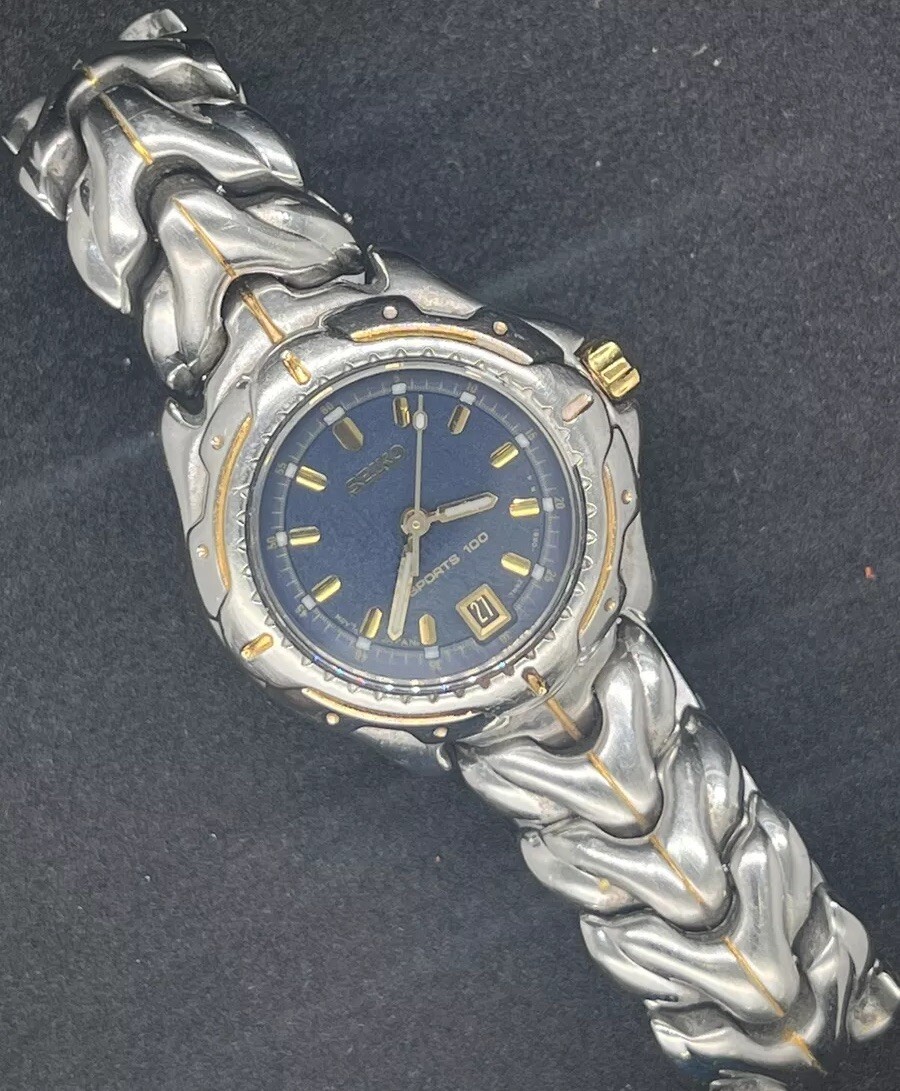 Vintage Seiko Women Sport Watch
7N82-0379 A4 Sapphlex Crystal Seiko 7n82 Watch - Etsy main image 4
