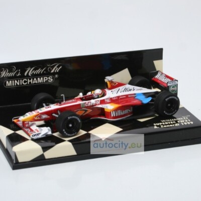 ウィリアムズ　FW２１　１９９９　A・ザナルディ　#５　ミニチャンプス　１／１８ 1/18 MINICHAMPS F1 180 990005 WILLIAMS FW21 ALEX ZANARDI #5 1999 ミニカー