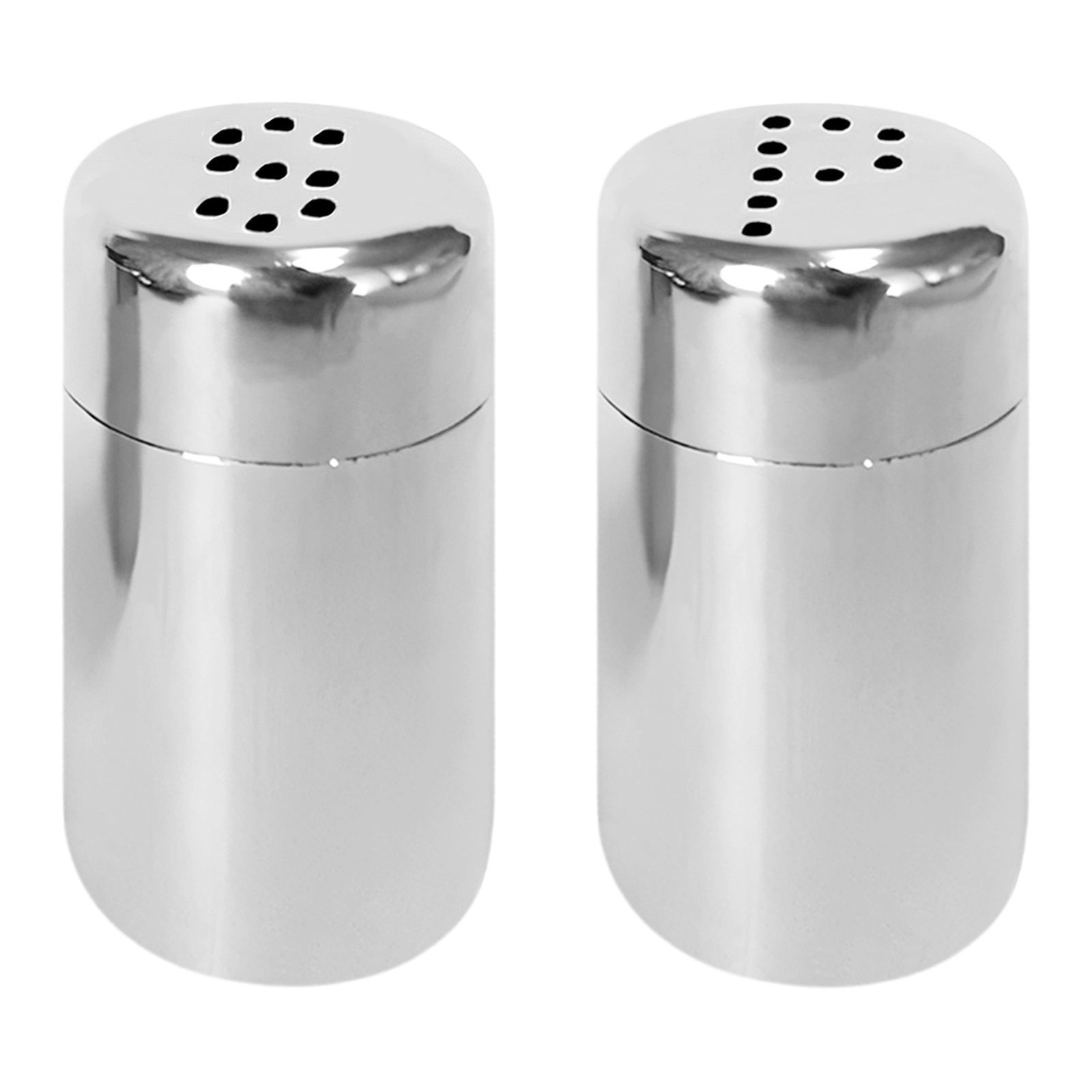 2pcs For Bento Box Restaurant Camping Mini Pepper Shaker BBQ Stainless